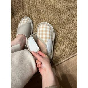 薄款 孕妇产妇大码 789月份家居夏季 月子鞋 软底防滑包跟厚底 春秋款