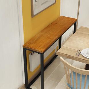 暖气片置物架顶上方隔板遮挡沙发后背柜床头夹缝隙边桌靠墙窄长条