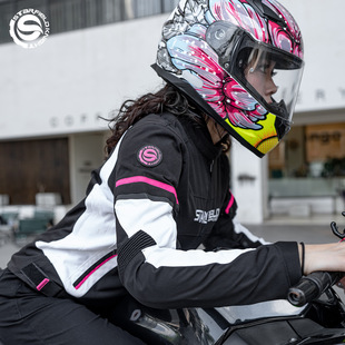 星空骑士摩托车骑行服女款秋冬季保暖四季通勤防摔冬装防风SKJ818
