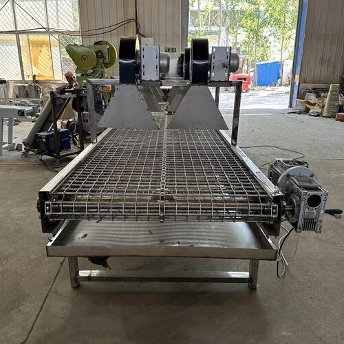 网带输送机流水线耐高温果蔬食品输送机生产包装不锈钢网带烘干机