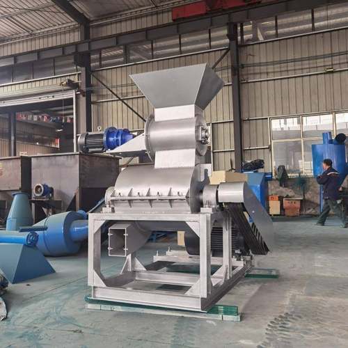 鲜树叶粉碎机 果渣橙子皮粉碎打浆机 高湿酒糟中药渣粉碎机