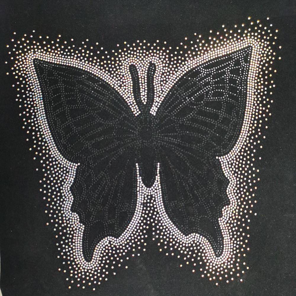 烫画T恤烫钻图案服装烫钻烫图烫钻烫图加工custom rhinestone