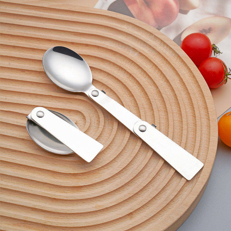 304不锈钢折叠勺子餐具焖烧杯三折勺户外野餐调羹露营旅游便携勺,餐饮具,便携/折叠餐具,淘宝优惠券,粉丝福利购,淘宝优惠卷