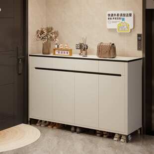 鞋柜家用门口室内2025新款大容量多层储物收纳柜一体靠墙玄关鞋架