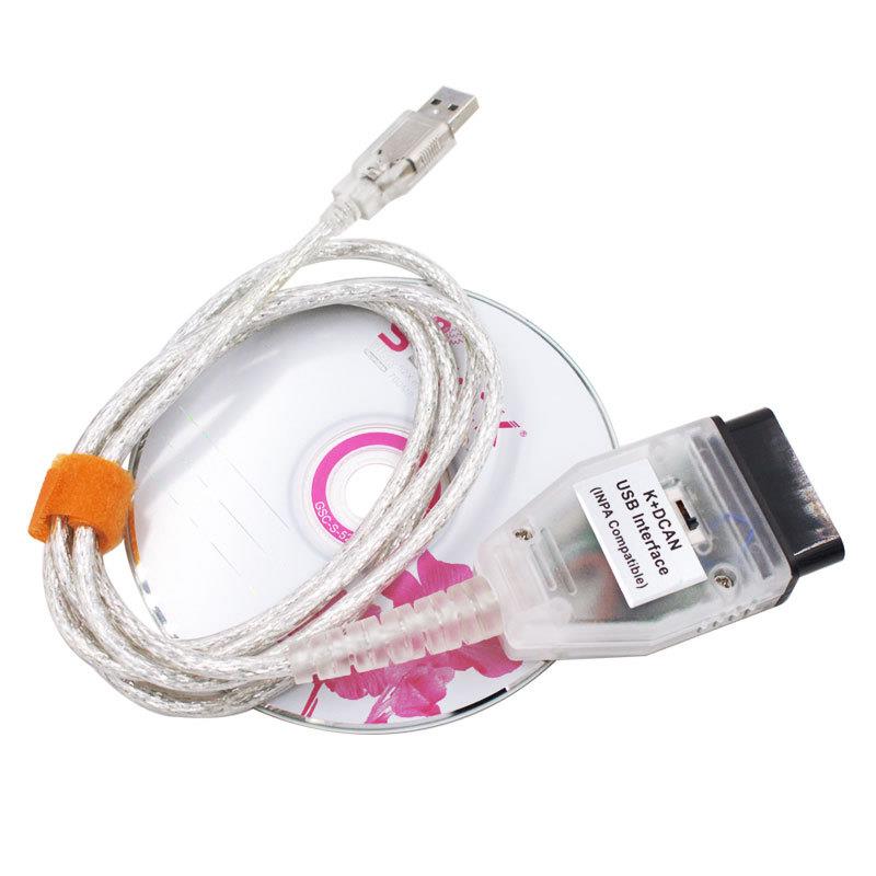 INPA for BMW K+CAN FT232RL Chip with Switch 带开关 诊断线