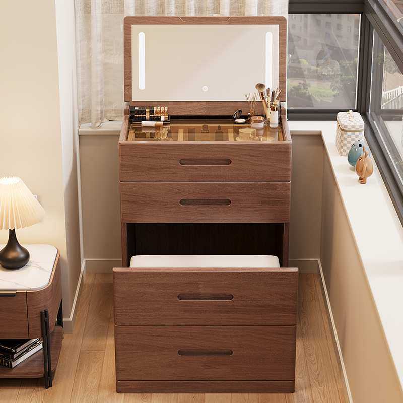 实木梳妆台一体现代简约小型卧室化妆桌小户型迷你翻盖床头收纳柜,机械设备,其他机械设备,淘宝优惠券,粉丝福利购,淘宝优惠卷