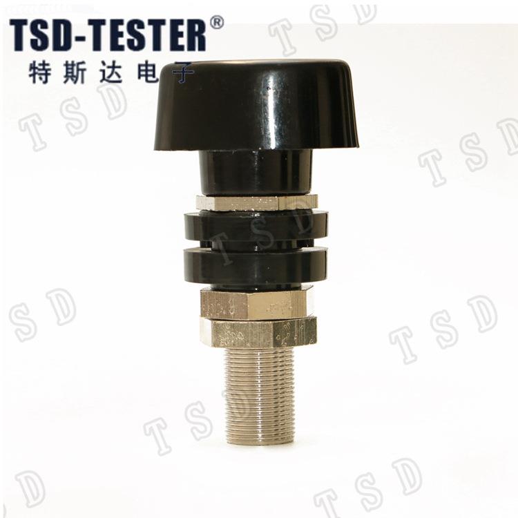 S4937 铜大电流4mm插孔螺杆M16接线柱150A/30VAC-60VDC面板安装