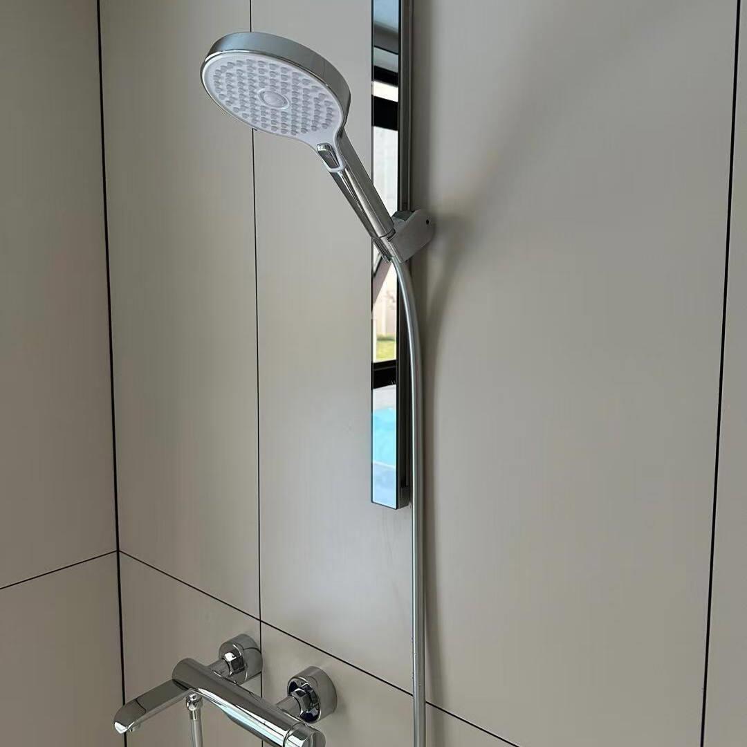 魔浴DIY极简淋浴花洒无顶喷花洒简易沐浴花洒全铜主体浴缸龙头