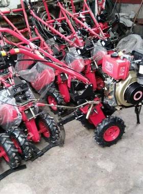 大马力能水柴33695U0水旱两用微耕冷机油多功旋耕机大棚果园松土