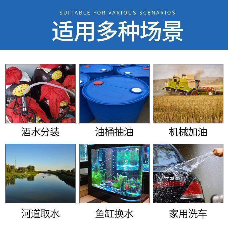 柴油泵换源抽2酒抽水泵20无品牌/抽酒鱼缸水泵泵电抽油泵泵不锈钢