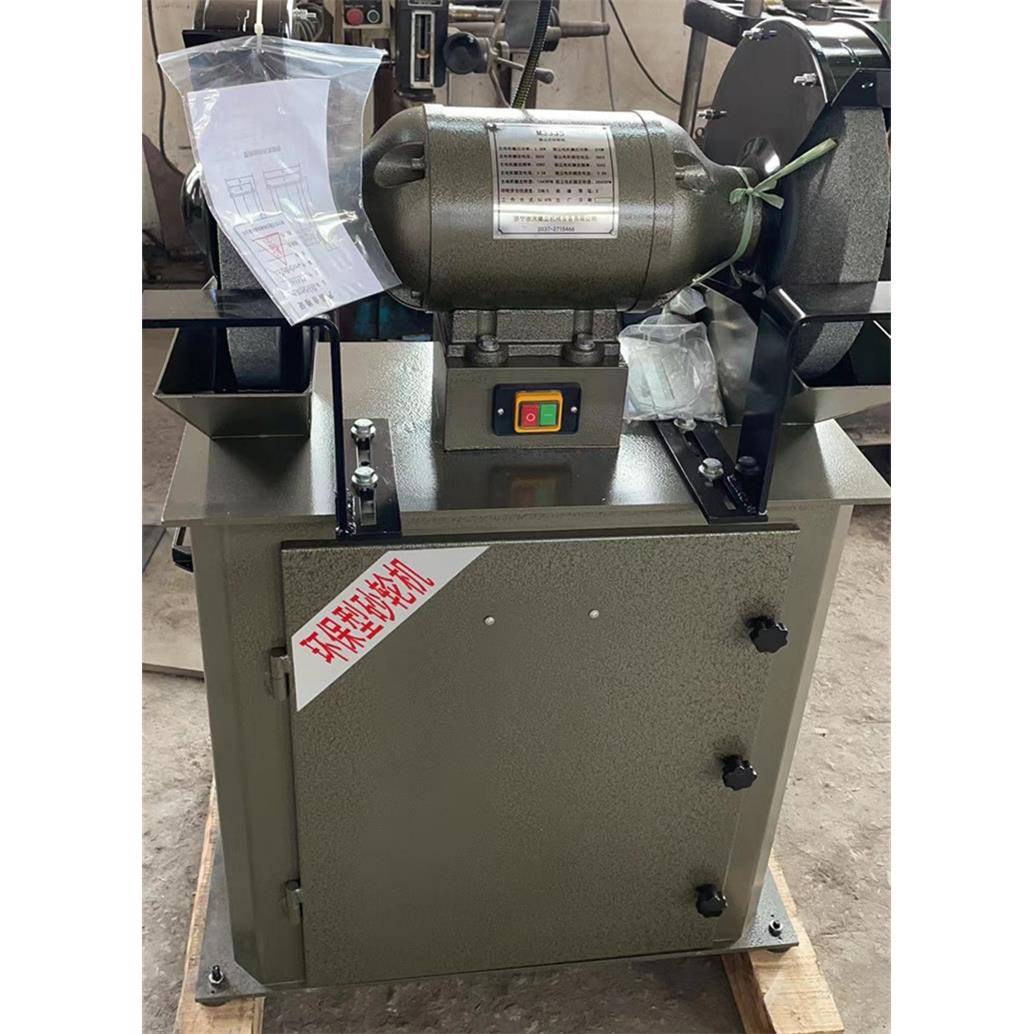 M3335除尘式砂轮机MC3035NFQ保工位350mm带吸尘集环尘袋双2.器2kw