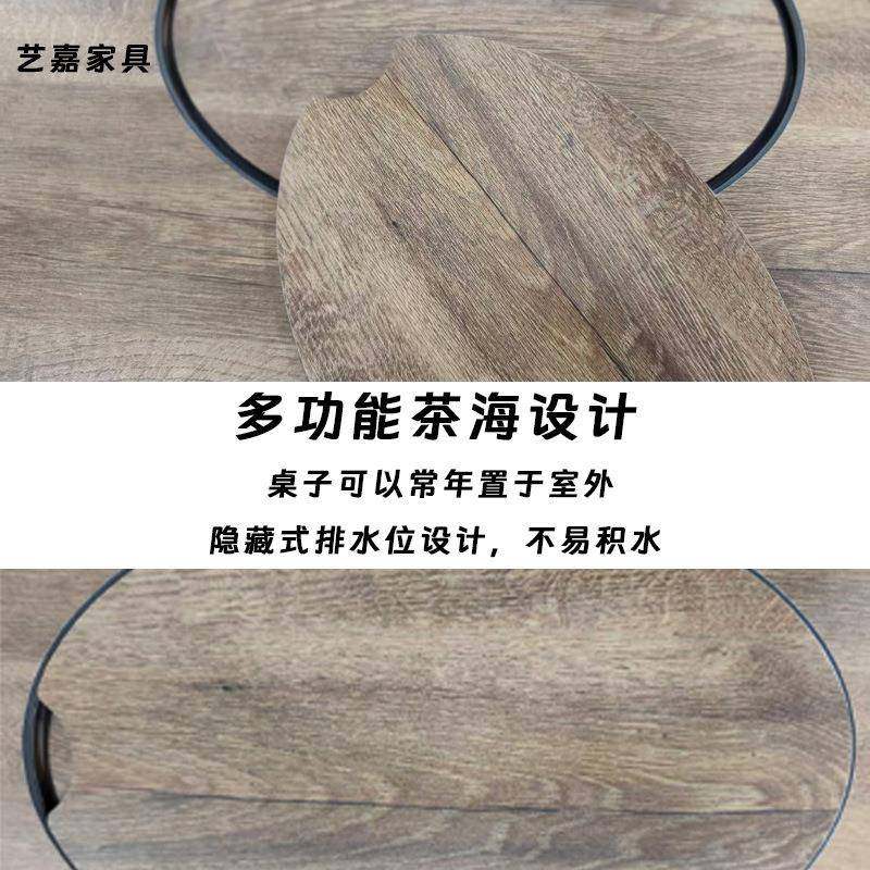 别墅圆形茶桌庭阳台茶桌椅组合院闲椅创意中古风圆藤形茶几楼台休,商业/办公家具,商用藤编家具,淘宝优惠券,粉丝福利购,淘宝优惠卷