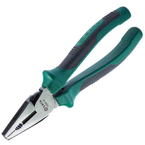 世达72201B钢丝钳省力型老虎钳电工钳子铬钒钢6英寸终生保用