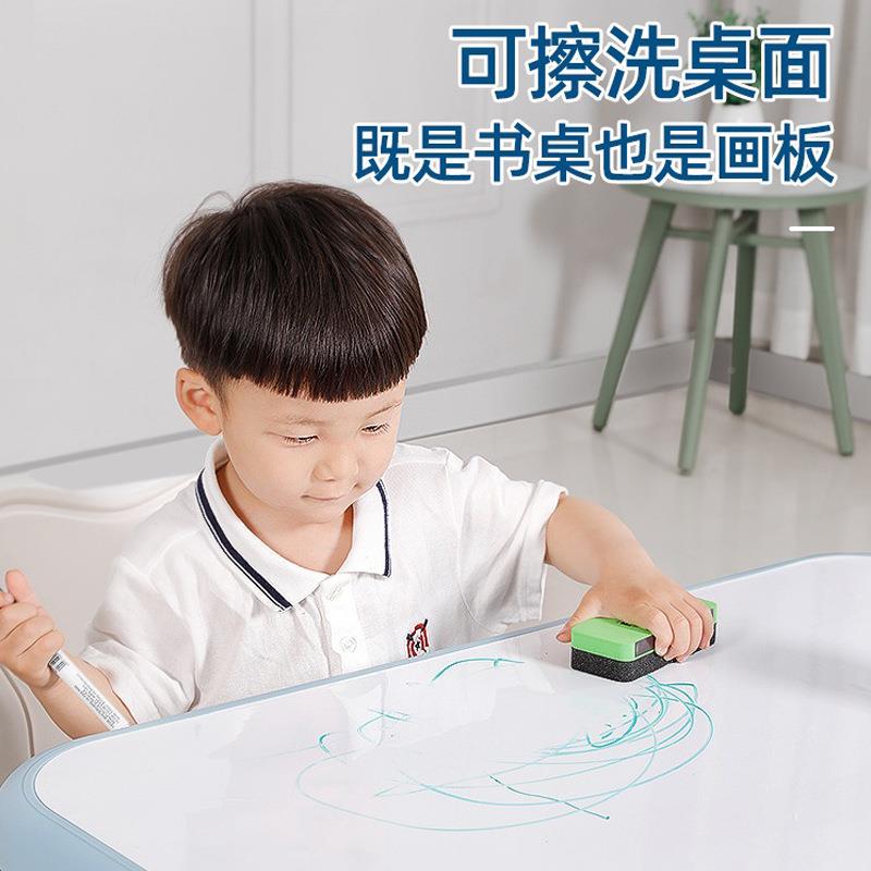 儿童学习桌作椅套装宝宝写业桌PWS小书孩桌写字桌学生课具桌幼儿