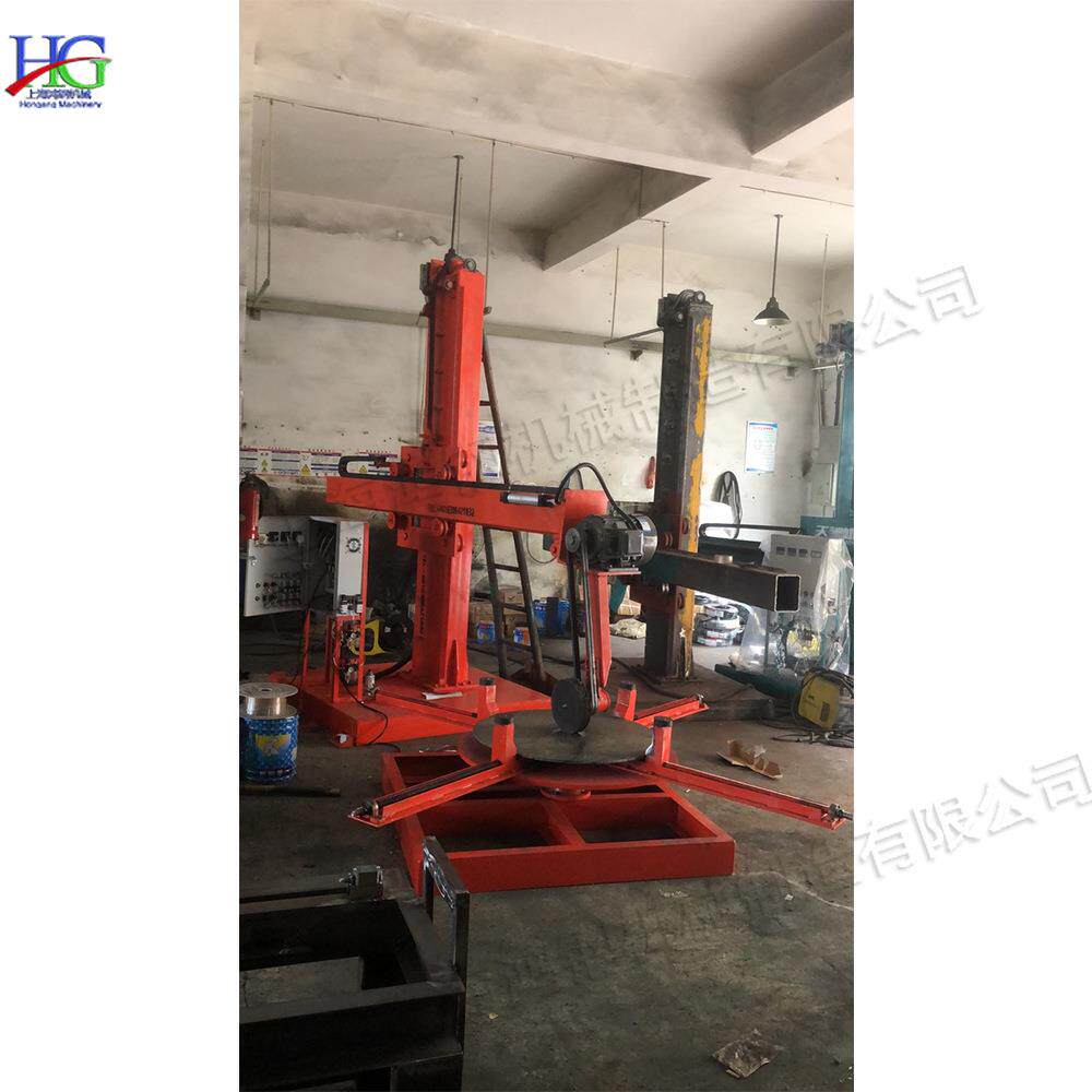 砂带封头抛光机全自动3HXY000mm大机直径钢光管内壁抛均匀抛光设