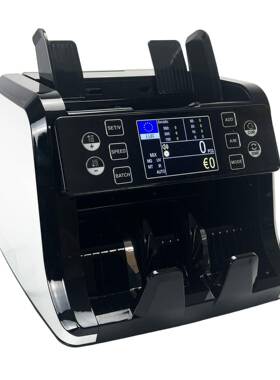 欧元加额机土耳其验钞机合计面金额974币点钞机鉴别真外伪预置累8