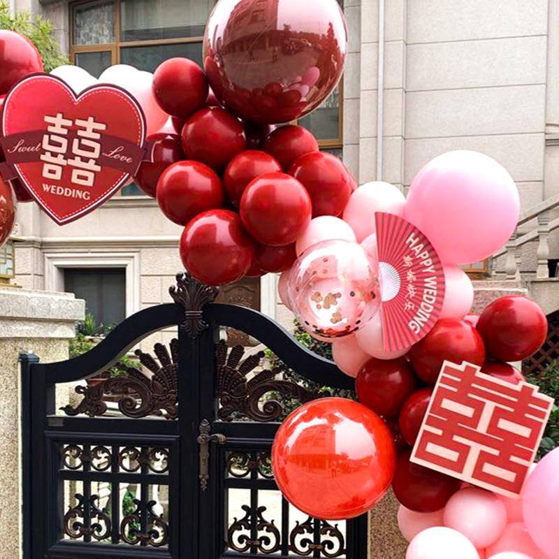 气球拱门支架结婚装饰婚庆场景布置套装酒店开业婚房婚礼用品