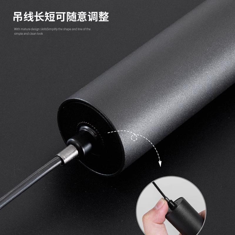 极简床头普瑞吊灯主卧轻奢吊线灯现代简约卧室房间吊灯中山灯具