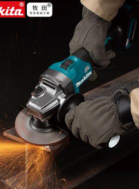 牧田Maktia充电角向磨40V锂电G机A率023GD201无品牌/大功125MM