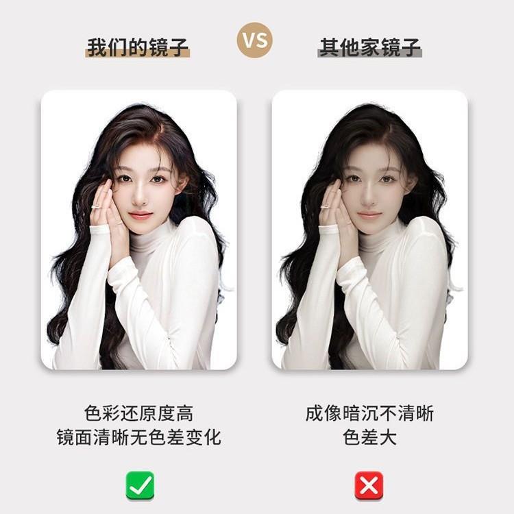 浴室镜镜古身穿衣衣帽间全镜落地IRD式化妆镜网红不变形镜子卧室