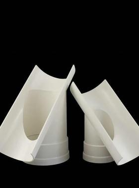 抱P0VC箍式开口斜三通110排水管抢修三通50751F76S9SS76补漏片马