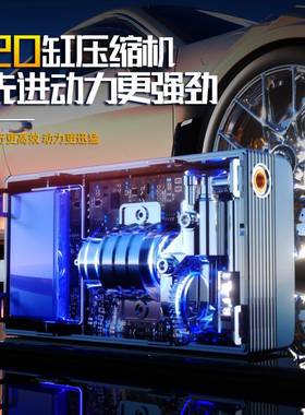 1JIU2胎v车充泵大功率载汽车打气气泵电动10pa摩托高压轮充气宝