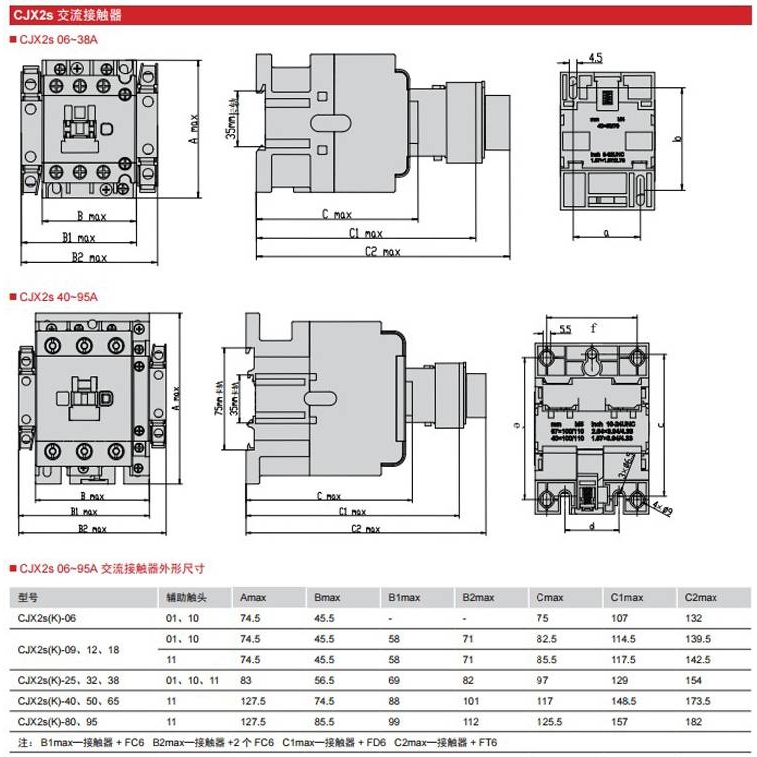 ll交流接触器 CJX2S-1810 1801 LC1D AC24V36V 110V 220V 3