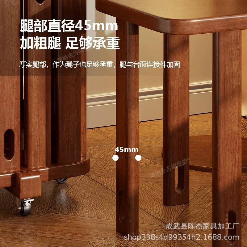创实意木方凳移动叠叠乐HM-01客边厅沙发几结实耐用网红创意凳可