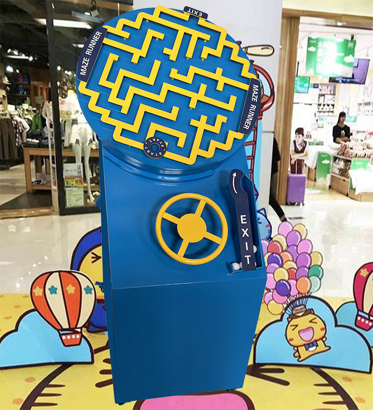 消化网红迷宫设备游乐景区旋转小球环儿童游乐园魔力移动迷宫