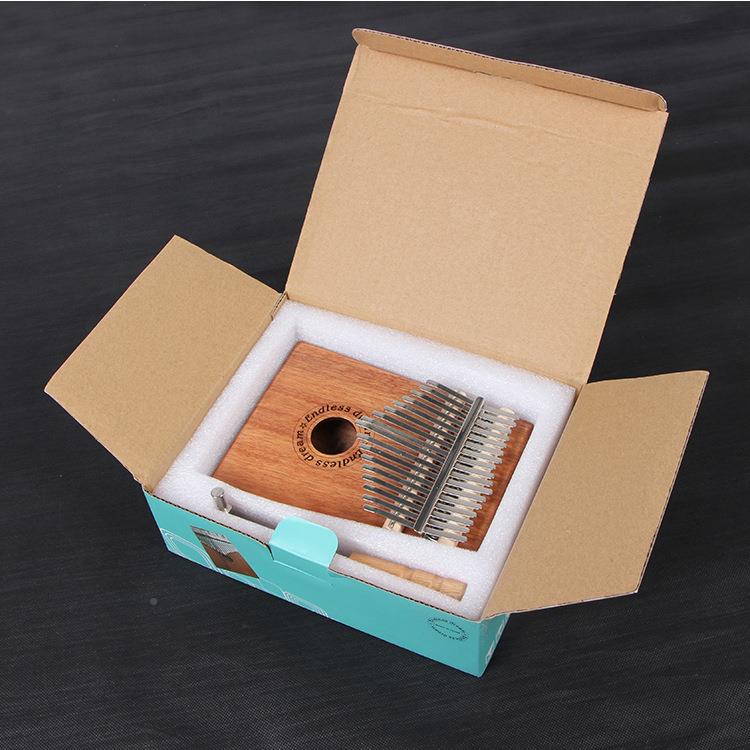 拇指琴卡林巴17音手指钢琴初者入便携式乐器kailmba手学门CKT指琴