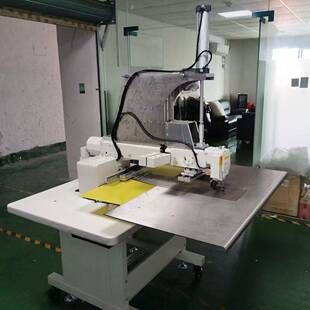 工业缝纫机坐垫靠同垫头56CM长臂hp 99电加脑同步车升降电脑枕步