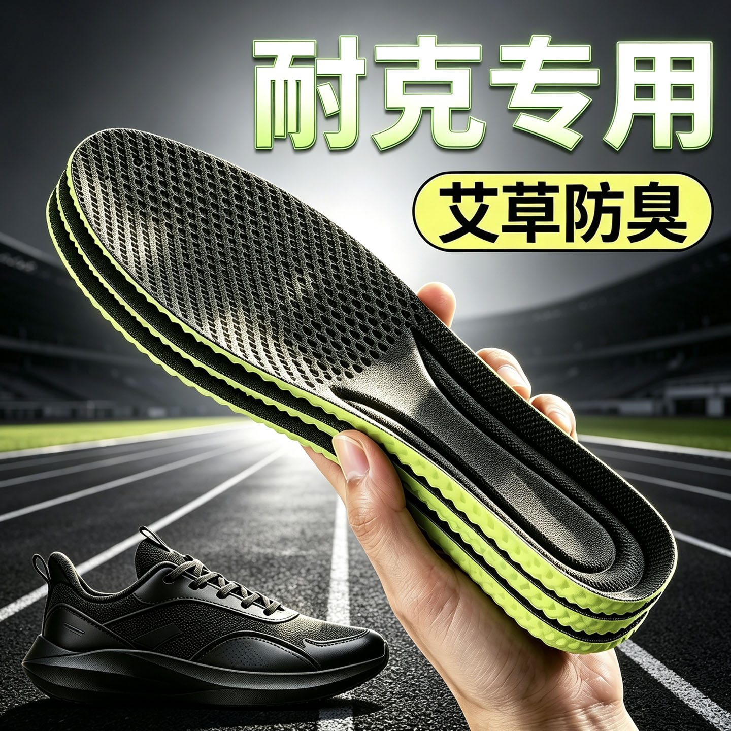 运动鞋垫春秋款男女透气吸汗软弹高质量跑步PU柔软减震鞋垫子