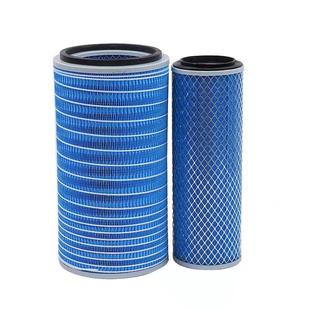 K2036空气滤芯适配东风货车4108引擎4110空气滤芯收割挖土机滤清