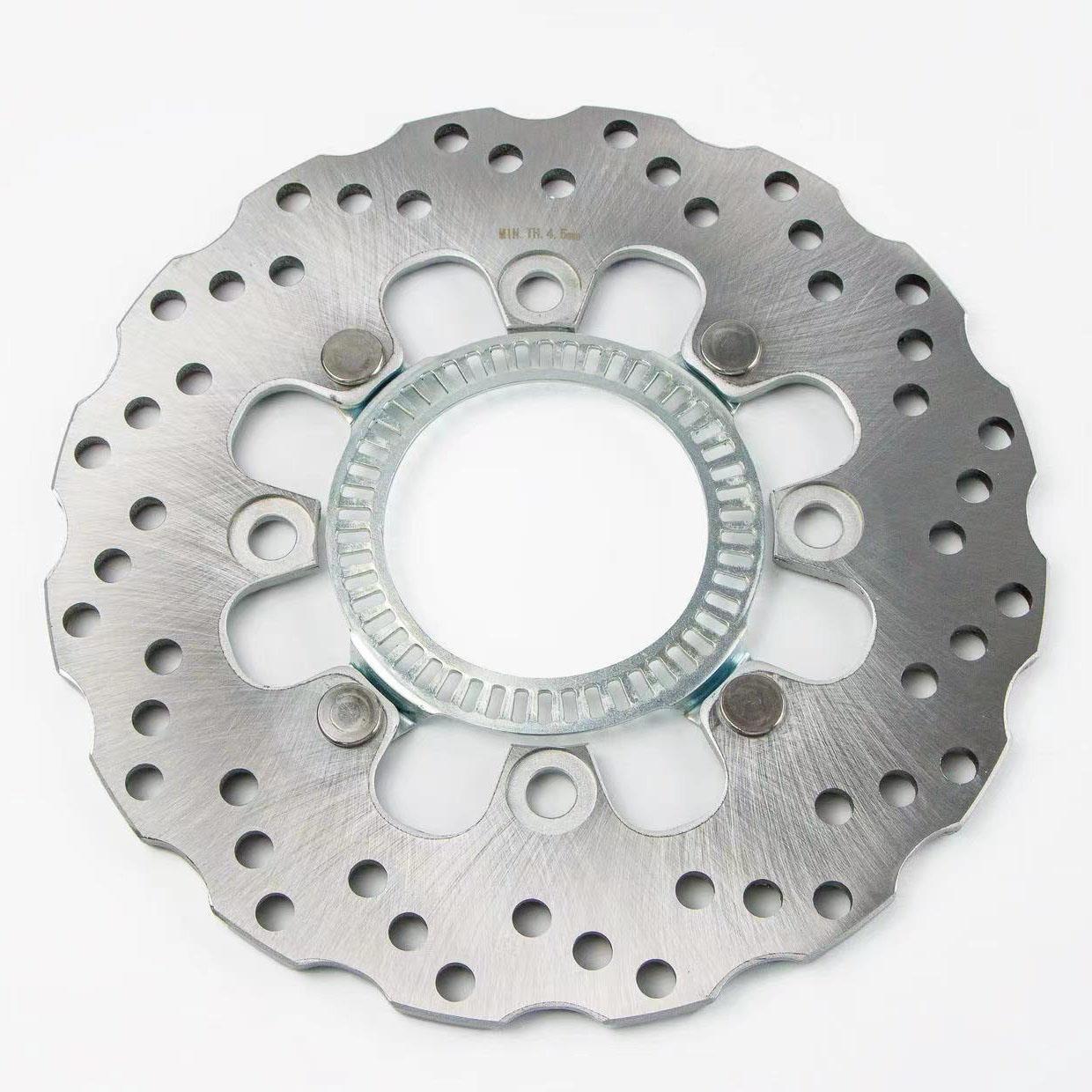 适用川崎忍者Ninja500 Z500 Z400 ZX25R 摩托车碟刹盘后刹车盘