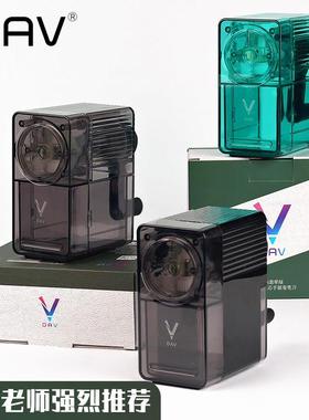 DAV大V削笔刀卷笔刀手摇美术生专用素描削笔器炭笔转笔机铅笔刨
