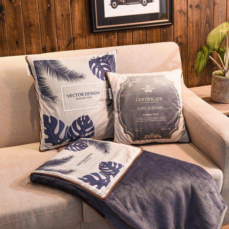 抱枕被子两用枕头被汽车载内靠枕头靠垫办公室午睡空调毛毯二合一,居家布艺,抱枕被,淘宝优惠券,粉丝福利购,淘宝优惠卷