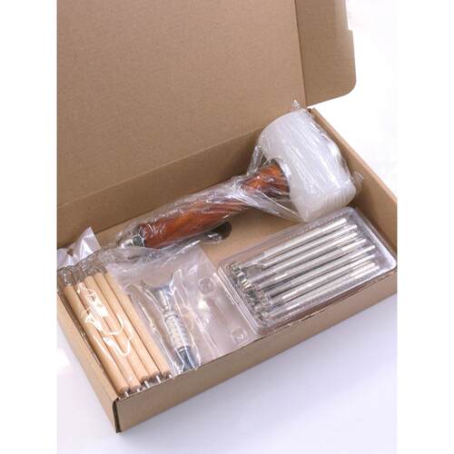 皮艺皮雕印花套餐工具旋转雕刻刀工具套装手工DIY皮革皮具组合