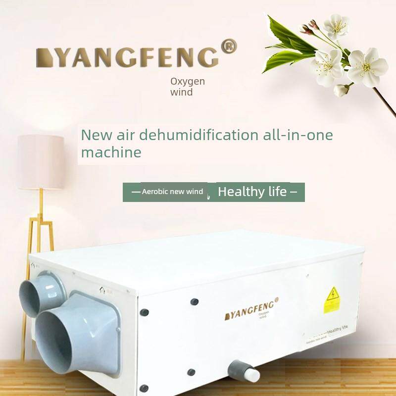 氧风新风除湿一体机中央新风除湿机系统智能吊顶管道式别墅地下室