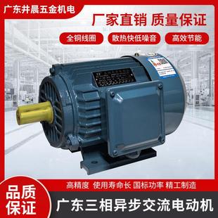 广东三相异步交流电动机380V全铜马达0.75KW1.5KW2.2KW4KW5.5KW