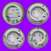 调奶器发热盘液体加热器电热盘保温水壶配件热奶器暖奶器加热盘管