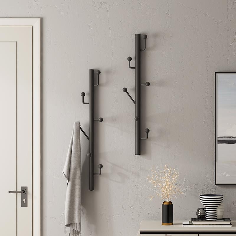 北欧铁艺壁挂衣架挂衣架墙上卧室挂包架衣帽架家用衣服架子挂衣服