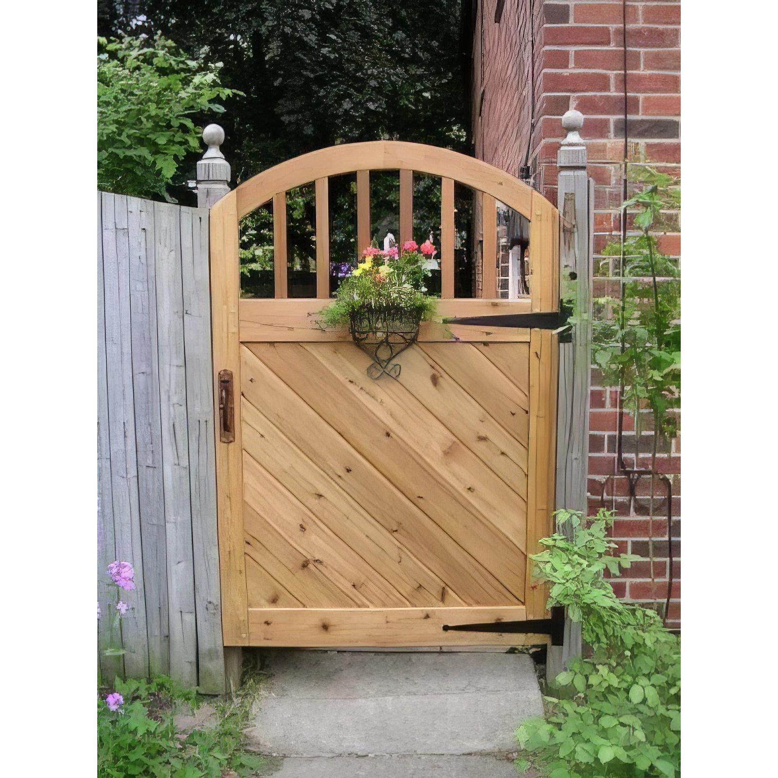 欧式法式防腐木栅栏门花园门小门篱笆门半腰门户外围栏室内院子门,鲜花速递/花卉仿真/绿植园艺,栅栏,淘宝优惠券,粉丝福利购,淘宝优惠卷