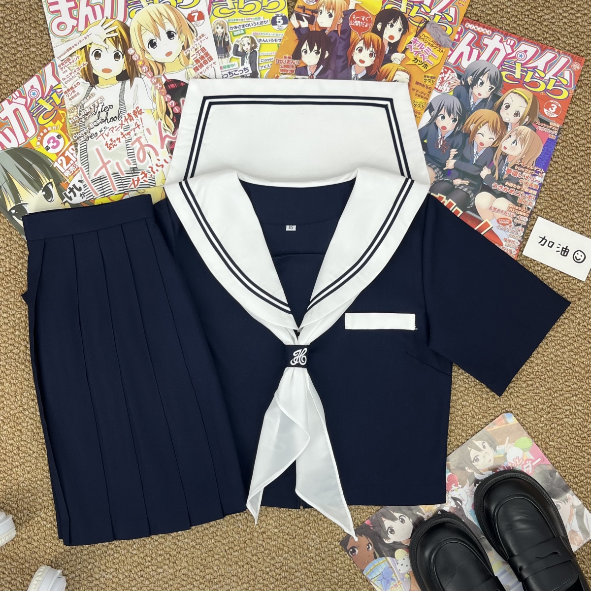 樱奈家原创JK制服正统白领绀二本水手服套装日系学院风班服毕业服