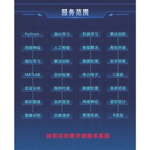 Python代编写深度学习指导cv机器学习强化学习代码机器学习辅导