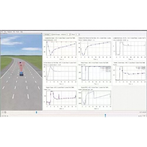模型预测控制和优控制Carsim/simulink联合仿真汽车主动避撞acc