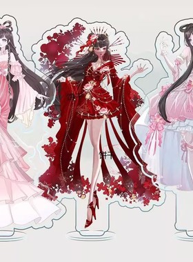 精灵梦叶罗丽周边精美齐娜王默亚克力立牌高颜值摆件自制谷子视频