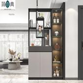 进门玄关柜鞋 柜一体客厅轻奢风入户隔断柜双面现代简约屏风柜隔断