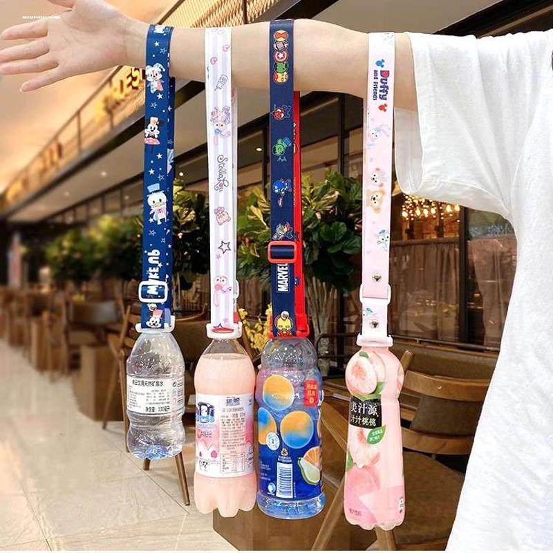 水瓶挂绳矿泉水背带挂扣饮料瓶背水神器脉动斜挎旅游儿童大人通用,居家布艺,绳子,淘宝优惠券,粉丝福利购,淘宝优惠卷