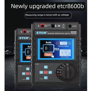 铱泰ETCR8600B漏电保护器测试仪漏电开关检测仪剩余电流动作时间
