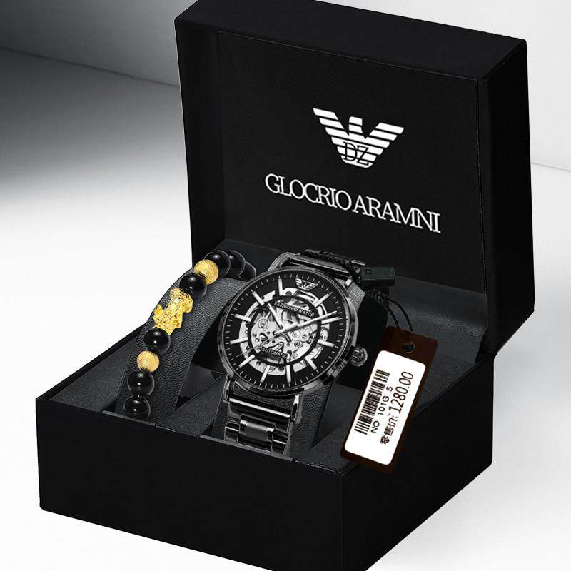 正品手表男士机械表学生黑武士瑞士名表十大全自动陀飞轮男款品牌